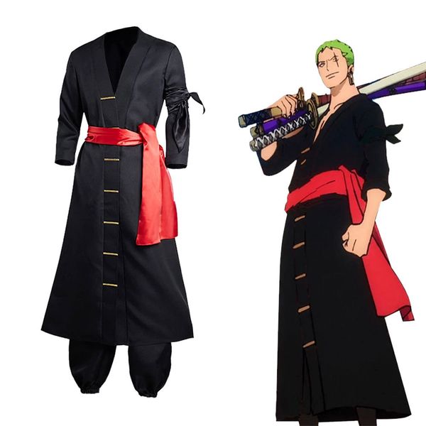 one piece roronoa zoro cosplay costume outfits uniform kimono halloween carnival suit, Black;red
one piece roronoa zoro cosplay costume outfits uniform kimono halloween carnival suit, Black;red