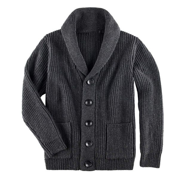 men shawl collar cardigan sweater classic autumn winter male warm sweater cotton pullover mens knitwear clothes single button, Black
men shawl collar cardigan sweater classic autumn winter male warm sweater cotton pullover mens knitwear clothes single button, Black