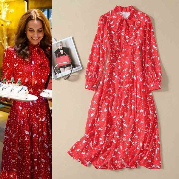 casual dresses printed dress spring bowknot collar wave point waist large skirt, Black;gray
casual dresses printed dress spring bowknot collar wave point waist large skirt, Black;gray