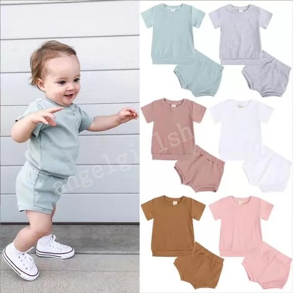 baby designer clothes boys short sleeve pants clothing sets solid summer t-shirts shorts suits newborn striped shirts bloomers fashion bout, White
baby designer clothes boys short sleeve pants clothing sets solid summer t-shirts shorts suits newborn striped shirts bloomers fashion bout, White