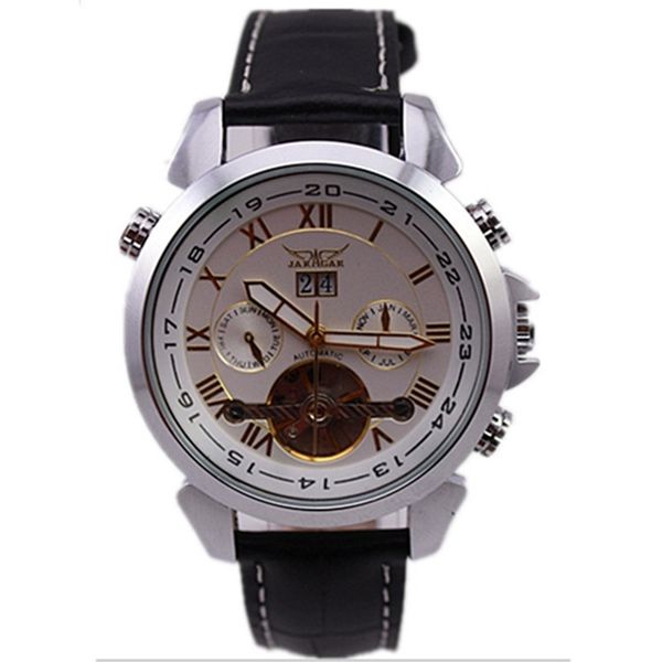 selling fashion 6-pin automatic winner jaragar mechanical watch, Slivery;brown
selling fashion 6-pin automatic winner jaragar mechanical watch, Slivery;brown