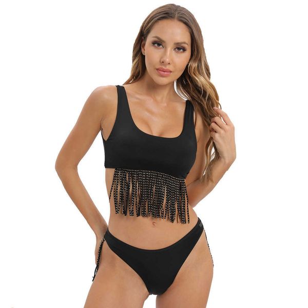 2022 new beach resort split swimsuit women's solid color swimming bikini swimsuitkku86x4f3bum, White;black
2022 new beach resort split swimsuit women's solid color swimming bikini swimsuitkku86x4f3bum, White;black