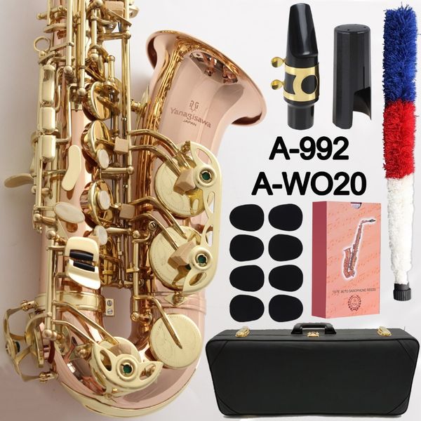 elegant sound mfc alto saxophone a-992 a-wo20 phosphor bronze copper sax alto mouthpiece reeds neck musical instrument
elegant sound mfc alto saxophone a-992 a-wo20 phosphor bronze copper sax alto mouthpiece reeds neck musical instrument