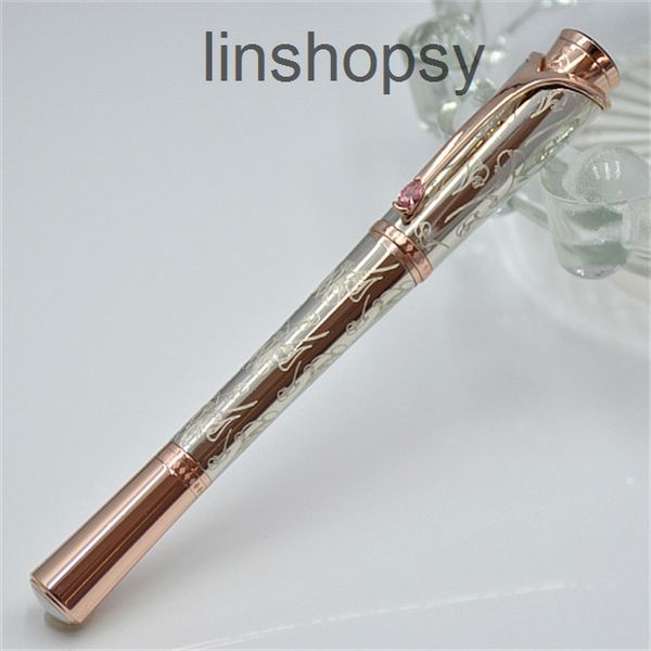 luxury unique princesse engraved flower design roller ball pens with shine diamond inlay on clip business office supplies fashion writing ee
luxury unique princesse engraved flower design roller ball pens with shine diamond inlay on clip business office supplies fashion writing ee