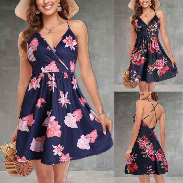 sano 2022 summer new suspender printed skirt women's open back v-neck dress short skirt, Black;gray
sano 2022 summer new suspender printed skirt women's open back v-neck dress short skirt, Black;gray