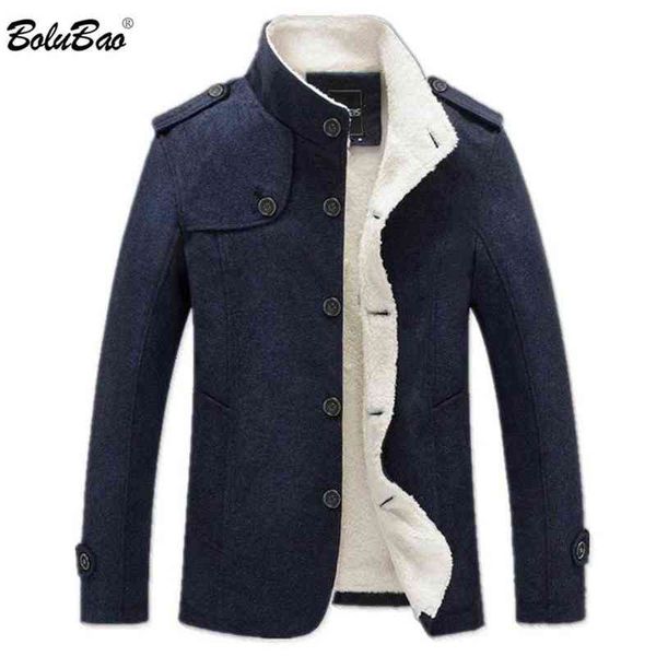 bolubao winter men coat fashion brand clothing fleece lined thick warm woolen overcoat male wool blend men's coat t190923308t t220810, Black
bolubao winter men coat fashion brand clothing fleece lined thick warm woolen overcoat male wool blend men's coat t190923308t t220810, Black