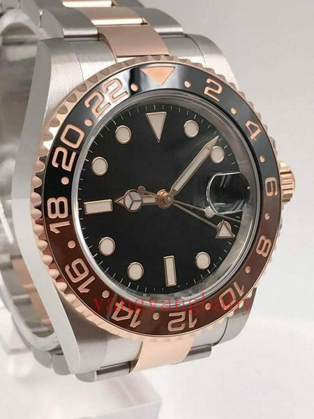 specially made waterproof watch gmt ii rose gold stainless steel 126711chnr sapphire crystal mechanical automatic cal 3285 men's watch, Slivery;brown
specially made waterproof watch gmt ii rose gold stainless steel 126711chnr sapphire crystal mechanical automatic cal 3285 men's watch, Slivery;brown