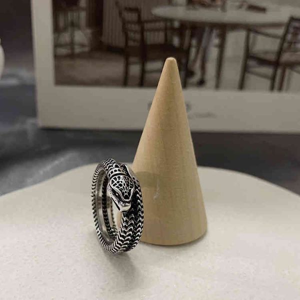 2022 factory wholesale new ancient spirit pair winding ring punk style for men and women 5ykk, Silver
2022 factory wholesale new ancient spirit pair winding ring punk style for men and women 5ykk, Silver