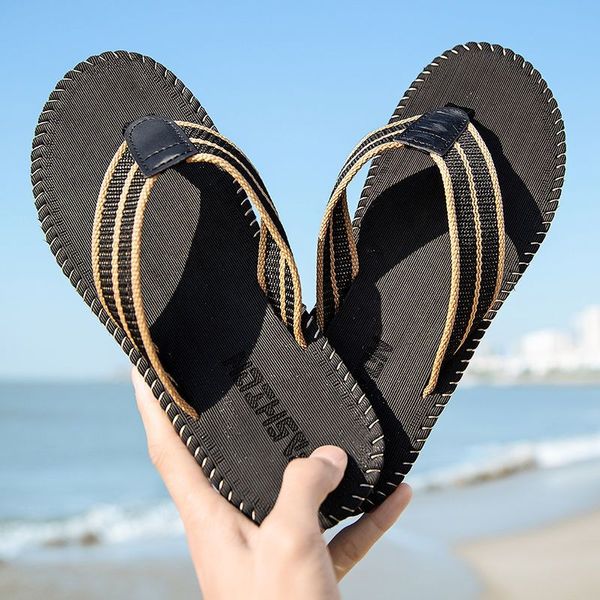 summer non-slip soft sole slippers 2022 men outdoor couples comfortable leisure beach personalized beach sandals, Black
summer non-slip soft sole slippers 2022 men outdoor couples comfortable leisure beach personalized beach sandals, Black