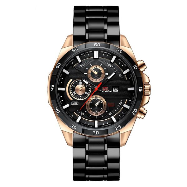watches designer deenu1- men's watch all stainless steel multi-function chronograph, business sports leisure waterproof, Silver
watches designer deenu1- men's watch all stainless steel multi-function chronograph, business sports leisure waterproof, Silver