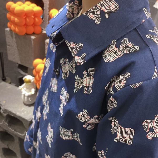 boys shirt baby clothes kids designer letter buckle printed bear fabric fasion long sleeve cotton autumn and winter black 100-160, White;black
boys shirt baby clothes kids designer letter buckle printed bear fabric fasion long sleeve cotton autumn and winter black 100-160, White;black