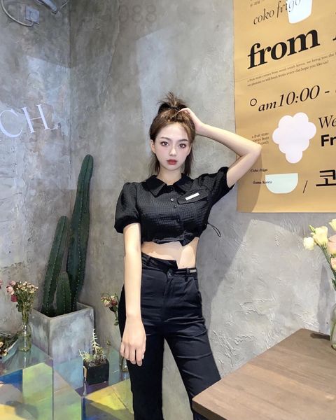 women's blouses & shirts designer 22 spring and summer new fashion brand waffle cookies sweet cool sa xian thin meat covered drawstring, White
women's blouses & shirts designer 22 spring and summer new fashion brand waffle cookies sweet cool sa xian thin meat covered drawstring, White