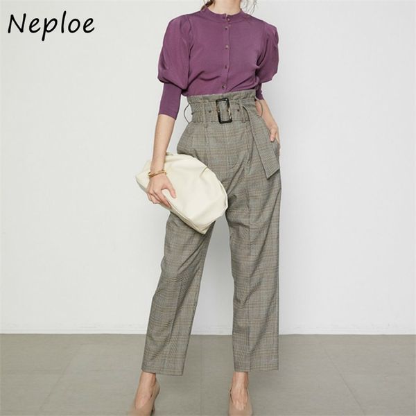 neploe sweet warm all-match o-neck cardigan solid color chic button sweater women autumn loose puff sleeve coat 201203, White;black
neploe sweet warm all-match o-neck cardigan solid color chic button sweater women autumn loose puff sleeve coat 201203, White;black