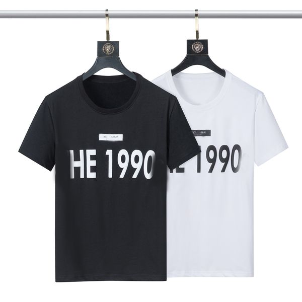 2022 fashion men's t shirt 100% cotton short sleeve cool breathable designer design couple fashion casual #033, White;black
2022 fashion men's t shirt 100% cotton short sleeve cool breathable designer design couple fashion casual #033, White;black