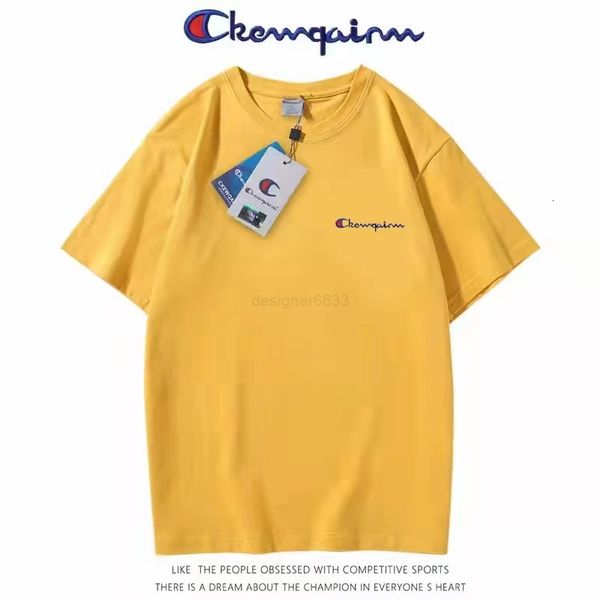 women's t-shirt designer fashion champion small long standard short sleeved men's and embroidered loose student personality large, White
women's t-shirt designer fashion champion small long standard short sleeved men's and embroidered loose student personality large, White