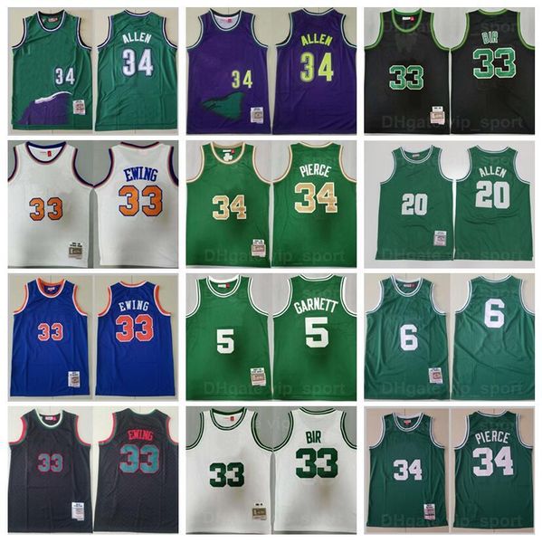 men retro basketball mitchell ness patrick ewing vintage jersey 33 kevin garnett 5 paul pierce ray allen 34 team color green white black, Black;red
men retro basketball mitchell ness patrick ewing vintage jersey 33 kevin garnett 5 paul pierce ray allen 34 team color green white black, Black;red