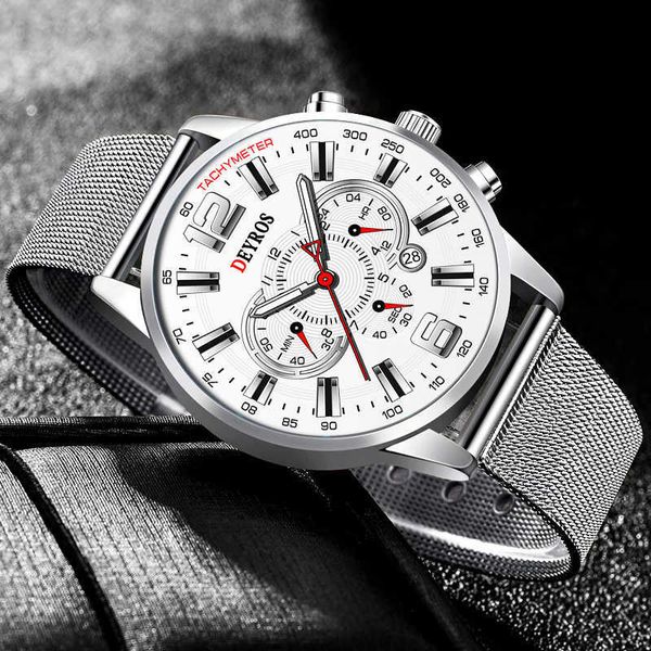 fashion mens watches luxury brand stainless steel mesh belt quartz wristwatch for men business casual leather watch, Slivery;brown
fashion mens watches luxury brand stainless steel mesh belt quartz wristwatch for men business casual leather watch, Slivery;brown