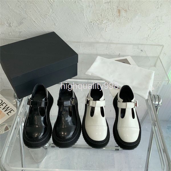 dress shoes summer mary jane women's shoes fashion round head metal buckle thick soled increased college style single, Black
dress shoes summer mary jane women's shoes fashion round head metal buckle thick soled increased college style single, Black