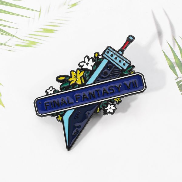 final fantasy buster sword cloud brooch pins enamel metal badges lapel pin brooches jackets jeans fashion jewelry accessories, Blue
final fantasy buster sword cloud brooch pins enamel metal badges lapel pin brooches jackets jeans fashion jewelry accessories, Blue