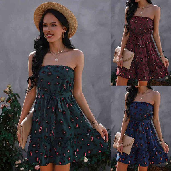 sano independently designed a new type of 2022 spring and summer breast wrapped skirt women's dress with bandage print dress, Black;gray
sano independently designed a new type of 2022 spring and summer breast wrapped skirt women's dress with bandage print dress, Black;gray