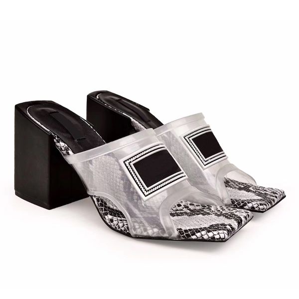transparent women sandals high heel mules slides pvc designer slipper genuine leather 6cm / 9 cm ladies designer shoes high heels size 35-42, Black
transparent women sandals high heel mules slides pvc designer slipper genuine leather 6cm / 9 cm ladies designer shoes high heels size 35-42, Black