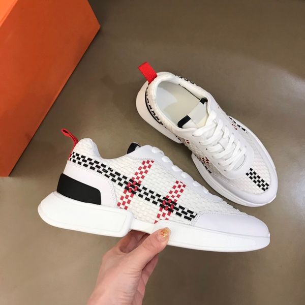 men's shoes luxury designer brand men casual sports shoe match invincible soft comfortable nice with box size38-45, Black
men's shoes luxury designer brand men casual sports shoe match invincible soft comfortable nice with box size38-45, Black
