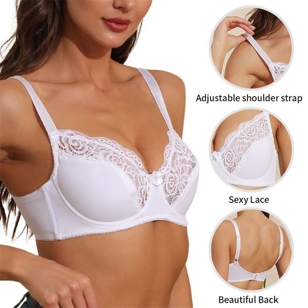 lace bra women floral underwire bralette lingerie ladies thin large intimates plus size underwear female c d cup 220627, Red;black
lace bra women floral underwire bralette lingerie ladies thin large intimates plus size underwear female c d cup 220627, Red;black