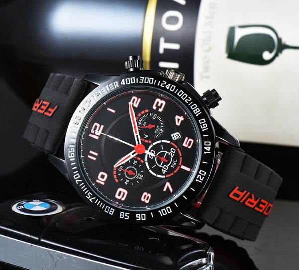 2022 men luxury watches six stitches all the dials work mens quartz watch brand rubber strap chronograph clock fashion car series fer two, Slivery;brown
2022 men luxury watches six stitches all the dials work mens quartz watch brand rubber strap chronograph clock fashion car series fer two, Slivery;brown