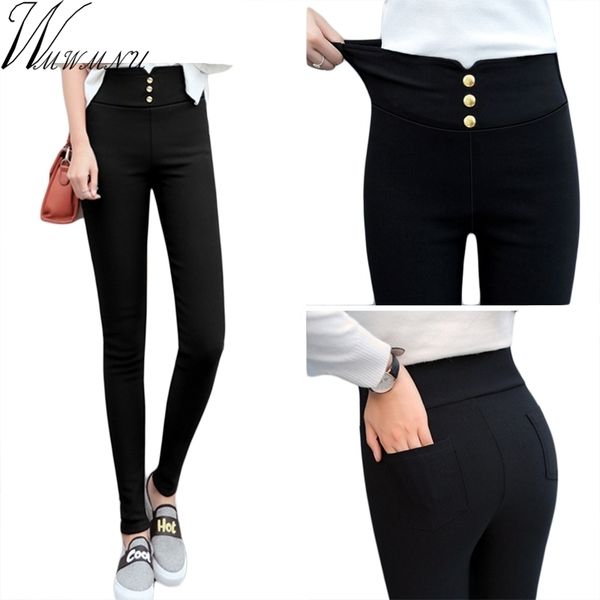 new high waist stretch pants slim pencil trouser women clothing pants women lady elastic skinny pants s3xl y200114, Black;white
new high waist stretch pants slim pencil trouser women clothing pants women lady elastic skinny pants s3xl y200114, Black;white