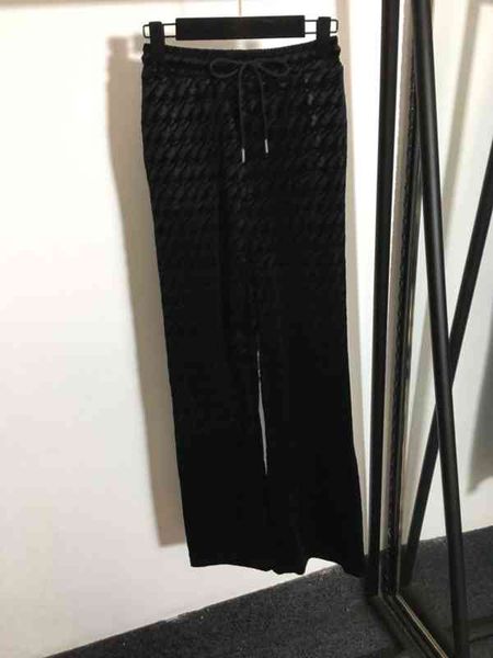 designer womens pants d..r fashion logo print velvet wide leg pants luxury noble style belt tether casual pants, Black;white
designer womens pants d..r fashion logo print velvet wide leg pants luxury noble style belt tether casual pants, Black;white