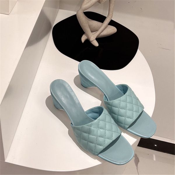 fashion classic lattice pattern women shoes shallow mouth high-heeled sandals sheepskin face medium heel slippers with size 35-41, Black
fashion classic lattice pattern women shoes shallow mouth high-heeled sandals sheepskin face medium heel slippers with size 35-41, Black