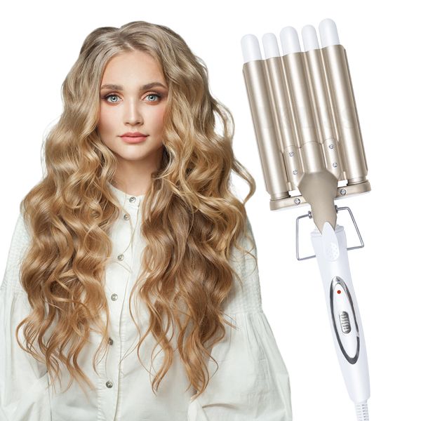 professional hair curler five barrel curling irons ceramic curling wand corrugation for hair styler electric crimper hair wavern
professional hair curler five barrel curling irons ceramic curling wand corrugation for hair styler electric crimper hair wavern