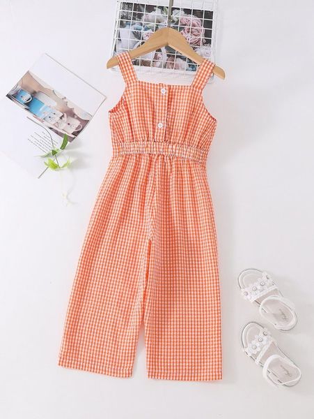 toddler girls gingham textured wide leg cami jumpsuit she, Blue
toddler girls gingham textured wide leg cami jumpsuit she, Blue