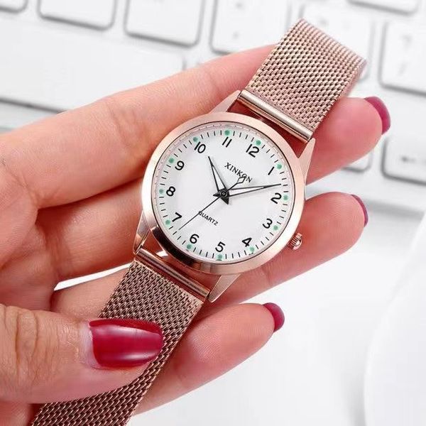 luxury womens watches quartz watch women korean version simple versatile waterproof ladies retro steel band student fashion watch sdfs, Slivery;golden
luxury womens watches quartz watch women korean version simple versatile waterproof ladies retro steel band student fashion watch sdfs, Slivery;golden