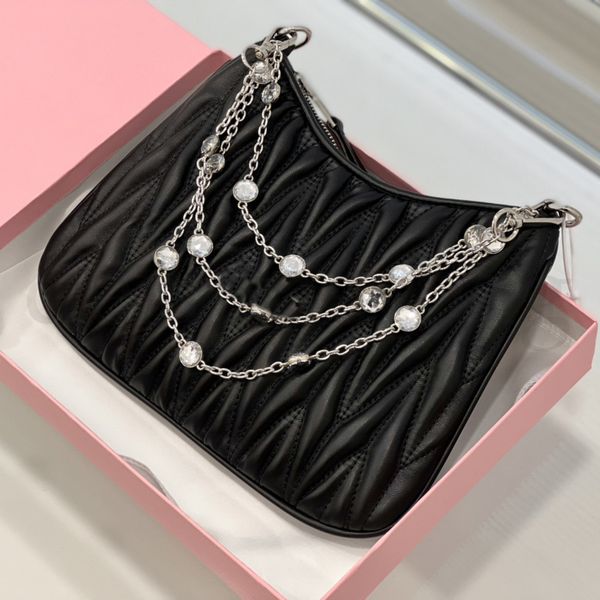 axillary bag diamante chain crossbody luxury designer brand fashion shoulder bags handbags women letter purse phone bag wallet
axillary bag diamante chain crossbody luxury designer brand fashion shoulder bags handbags women letter purse phone bag wallet