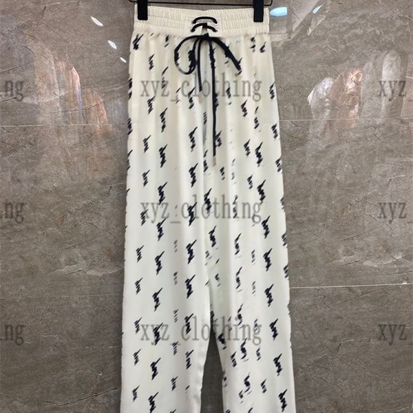 white printed embellished pants high-end 2022ss summer brand designer womens pant sports elastic waist straight pant casual cotton loose tro, Black;white
white printed embellished pants high-end 2022ss summer brand designer womens pant sports elastic waist straight pant casual cotton loose tro, Black;white