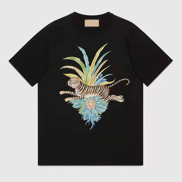 tiger head short-sleeved luxury designer men's and women's t-shirt 22 spring and summer new half-sleeved loose large casual tshirt, White;black
tiger head short-sleeved luxury designer men's and women's t-shirt 22 spring and summer new half-sleeved loose large casual tshirt, White;black