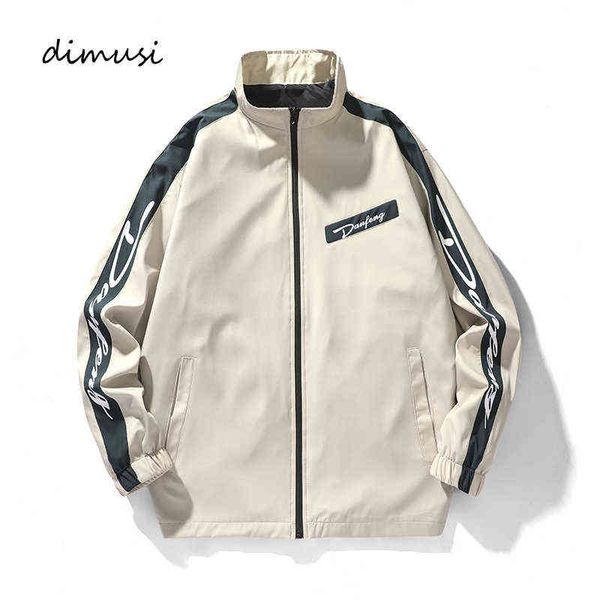 dimusi men's bomber jackets fashion uniform baseball coats casual outwear slim fit breathable windbreaker jackets man clothing t220816, Black;brown
dimusi men's bomber jackets fashion uniform baseball coats casual outwear slim fit breathable windbreaker jackets man clothing t220816, Black;brown
