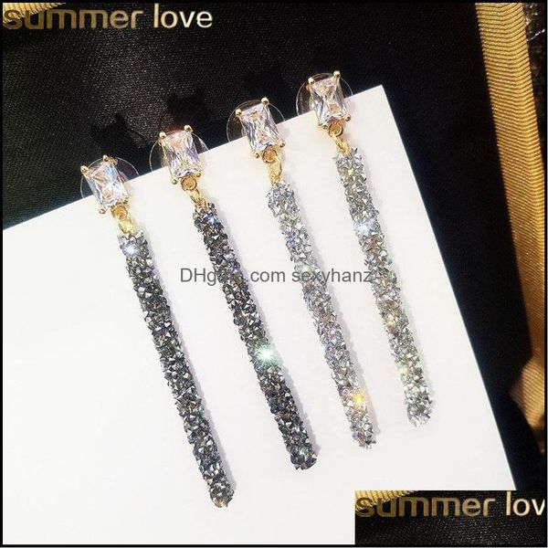 dangle chandelier earrings jewelry new fashion long crystal for woman metal classic geometric zircon drop korean style wedding party deliv, Silver
dangle chandelier earrings jewelry new fashion long crystal for woman metal classic geometric zircon drop korean style wedding party deliv, Silver
