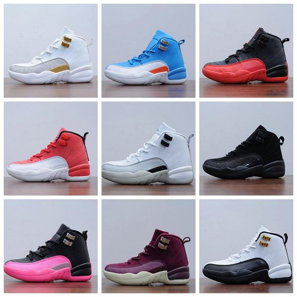 2022 designer big kids shoes kid basketball shoe rubber breathable 12s xii taxi dark blue gym red the master grey vivid pink frenchflu game, Black
2022 designer big kids shoes kid basketball shoe rubber breathable 12s xii taxi dark blue gym red the master grey vivid pink frenchflu game, Black