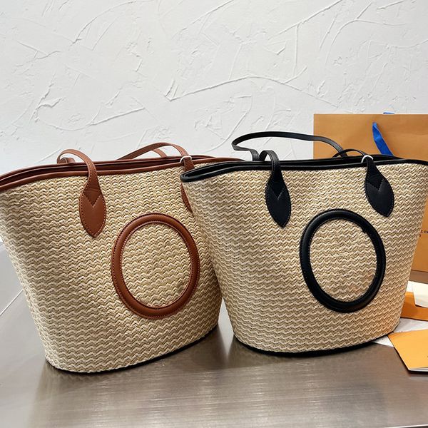 designer women straw basket tote shopping bag paris brand embroidered totes handbags lady beach vacation shoulder handbag luxurys designers
designer women straw basket tote shopping bag paris brand embroidered totes handbags lady beach vacation shoulder handbag luxurys designers