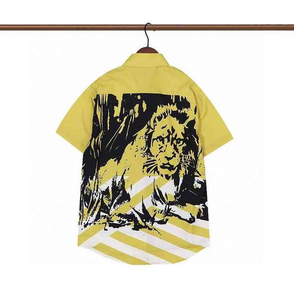 fashion casual shirt summer pra new contrast color stitching graffiti lion bee zebra pattern loose short-sleeved t-shirt american hip hop co, White;black
fashion casual shirt summer pra new contrast color stitching graffiti lion bee zebra pattern loose short-sleeved t-shirt american hip hop co, White;black