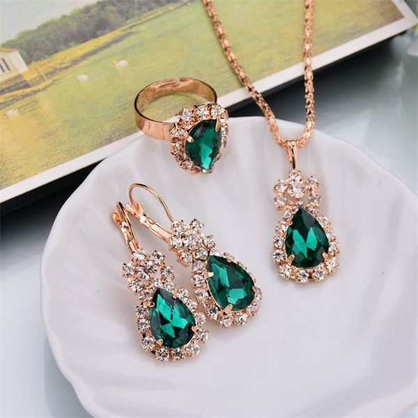 water drop white blue red purple black rhinestones jewelry sets for women pendantnecklaceearringsrings 220716, Silver
water drop white blue red purple black rhinestones jewelry sets for women pendantnecklaceearringsrings 220716, Silver