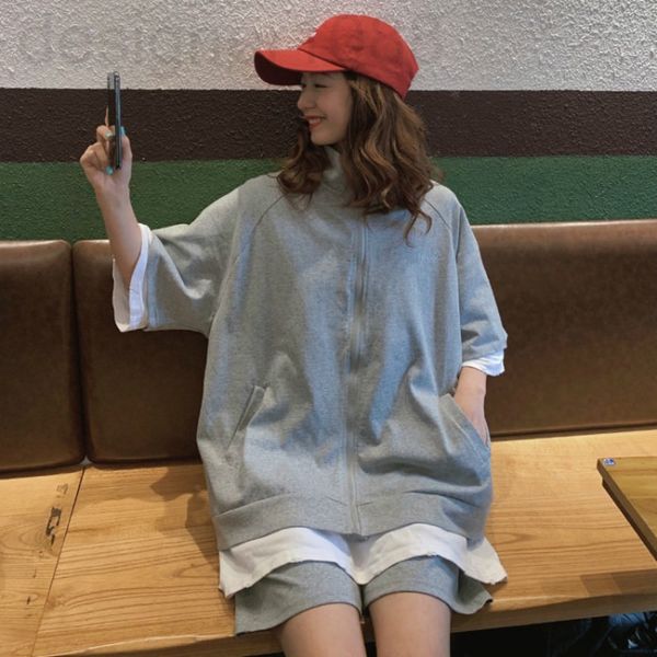 two piece dress designer ins student casual sportswear set women's summer brand harajuku lazy style loose fashion shorts two-piece u9lo, White
two piece dress designer ins student casual sportswear set women's summer brand harajuku lazy style loose fashion shorts two-piece u9lo, White