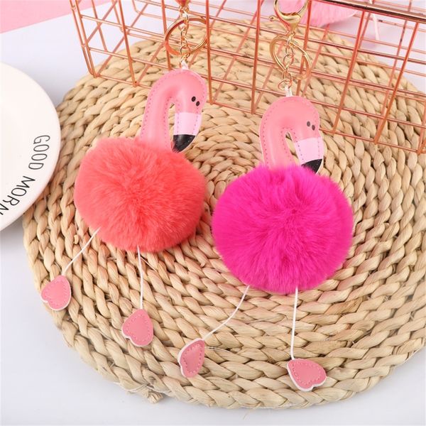 flamingo metal jewelry key ring pink red crossbody handbag wallet pandents flamingo fur ball fashion key chain children's portable back, Red;brown
flamingo metal jewelry key ring pink red crossbody handbag wallet pandents flamingo fur ball fashion key chain children's portable back, Red;brown
