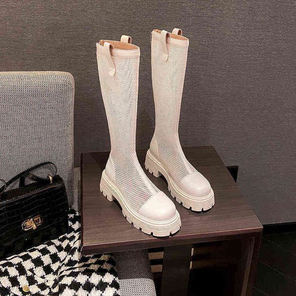 summer boots with zippers hollow shoes breathable mesh and leather thigh high rome gladiator women sandals platforma 220421, Black
summer boots with zippers hollow shoes breathable mesh and leather thigh high rome gladiator women sandals platforma 220421, Black