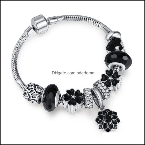 charm bracelets jewelry new m bracelet black style pandora beads beaded dly glamour girl gift with exquisite dhosq, Golden;silver
charm bracelets jewelry new m bracelet black style pandora beads beaded dly glamour girl gift with exquisite dhosq, Golden;silver