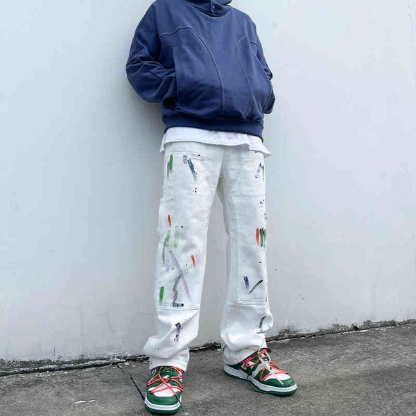 trendy vintage splash ink loose straight tube high street work clothes jeans men's 2022 new autumn and winter casual pants, Blue
trendy vintage splash ink loose straight tube high street work clothes jeans men's 2022 new autumn and winter casual pants, Blue