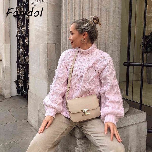 knitted turtleneck pink sweater women winter oversized pullovers femme casual high fashion vintage jumper l220714, White;black
knitted turtleneck pink sweater women winter oversized pullovers femme casual high fashion vintage jumper l220714, White;black