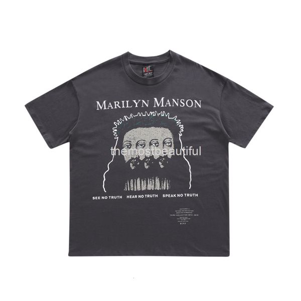 men's t-shirts 21ss hip hop destroy wash old rock band marilyn manson printed short sleeve t-shirt bieber style, White;black
men's t-shirts 21ss hip hop destroy wash old rock band marilyn manson printed short sleeve t-shirt bieber style, White;black